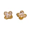Golden Flower Earrings